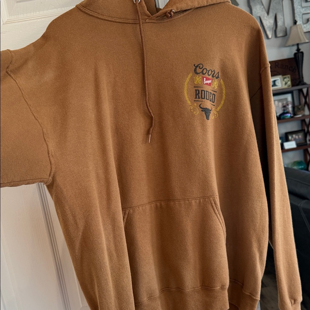 Coors Rodeo Brown Hoodie for Men